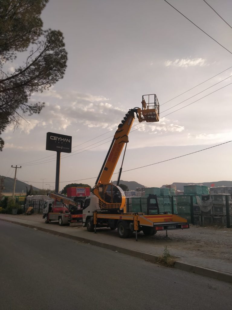 buca sepetli vinç